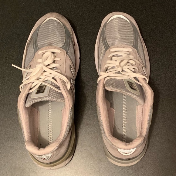 New Balance 990v5 Wide Men's Size 14 2E US Gray Suede Athletic Shoes M990GL5 - Picture 5 of 8